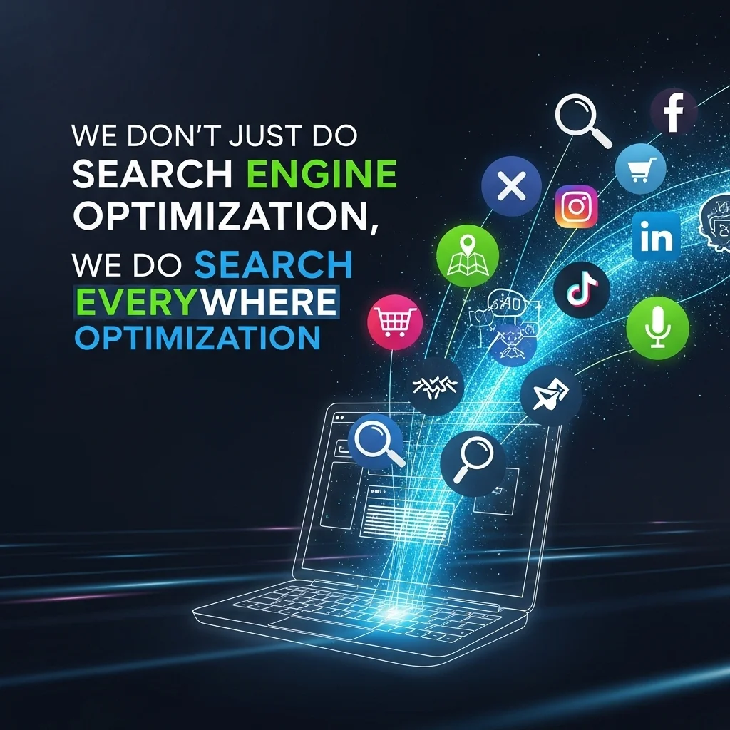 Search Everywhere Optimization for Multi-Platform Visibility