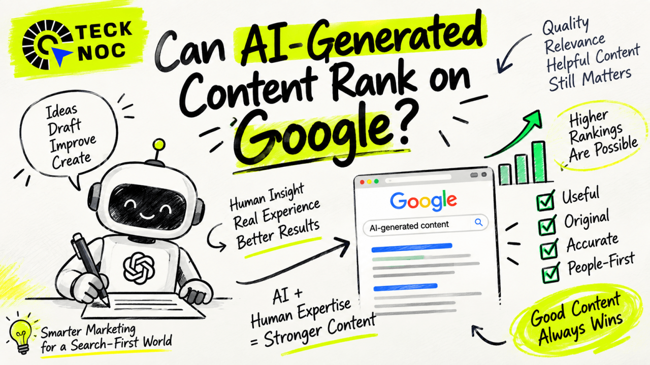 Can AI Generated Content Rank on Google
