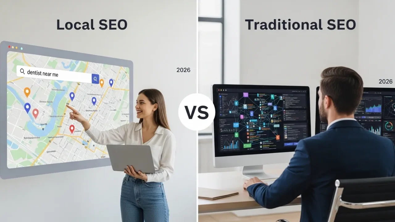 Local SEO vs Traditional SEO: Key Differences in 2026